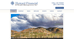 Desktop Screenshot of lancehowardfinancial.com
