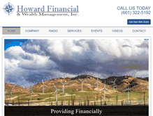 Tablet Screenshot of lancehowardfinancial.com